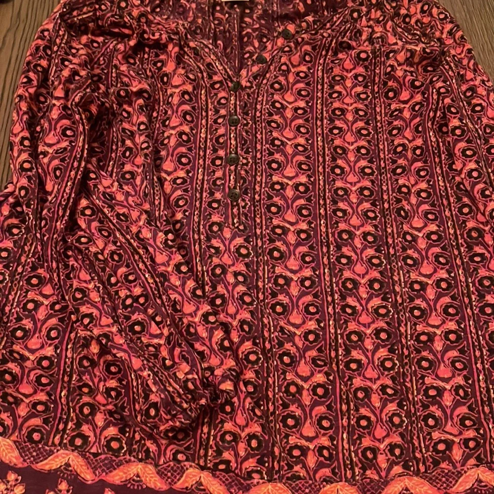 Lot of two boho style shirts good used condition - Picture 7 of 7